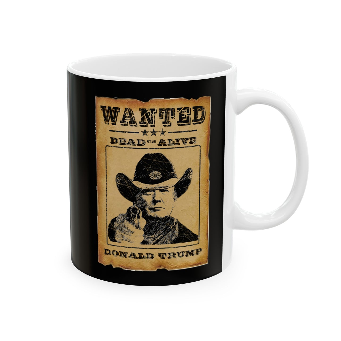 Trump: American Outlaw Coffee Cup