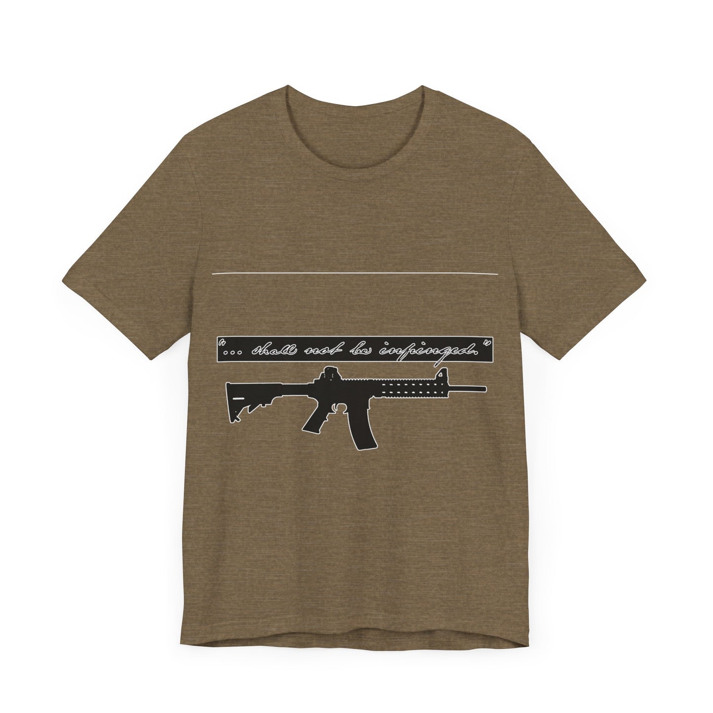 Second Amendment Short Sleeve Tee - Shirt - 2nd - Right to Bear Arms- Conservative tshirt